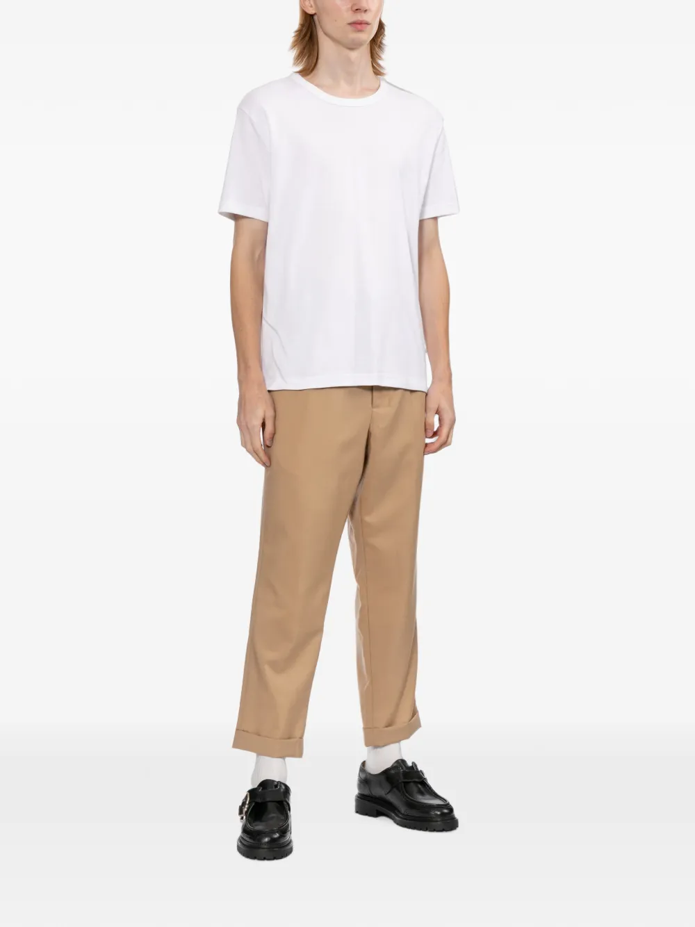 A.P.C. T-shirt met ronde hals Wit