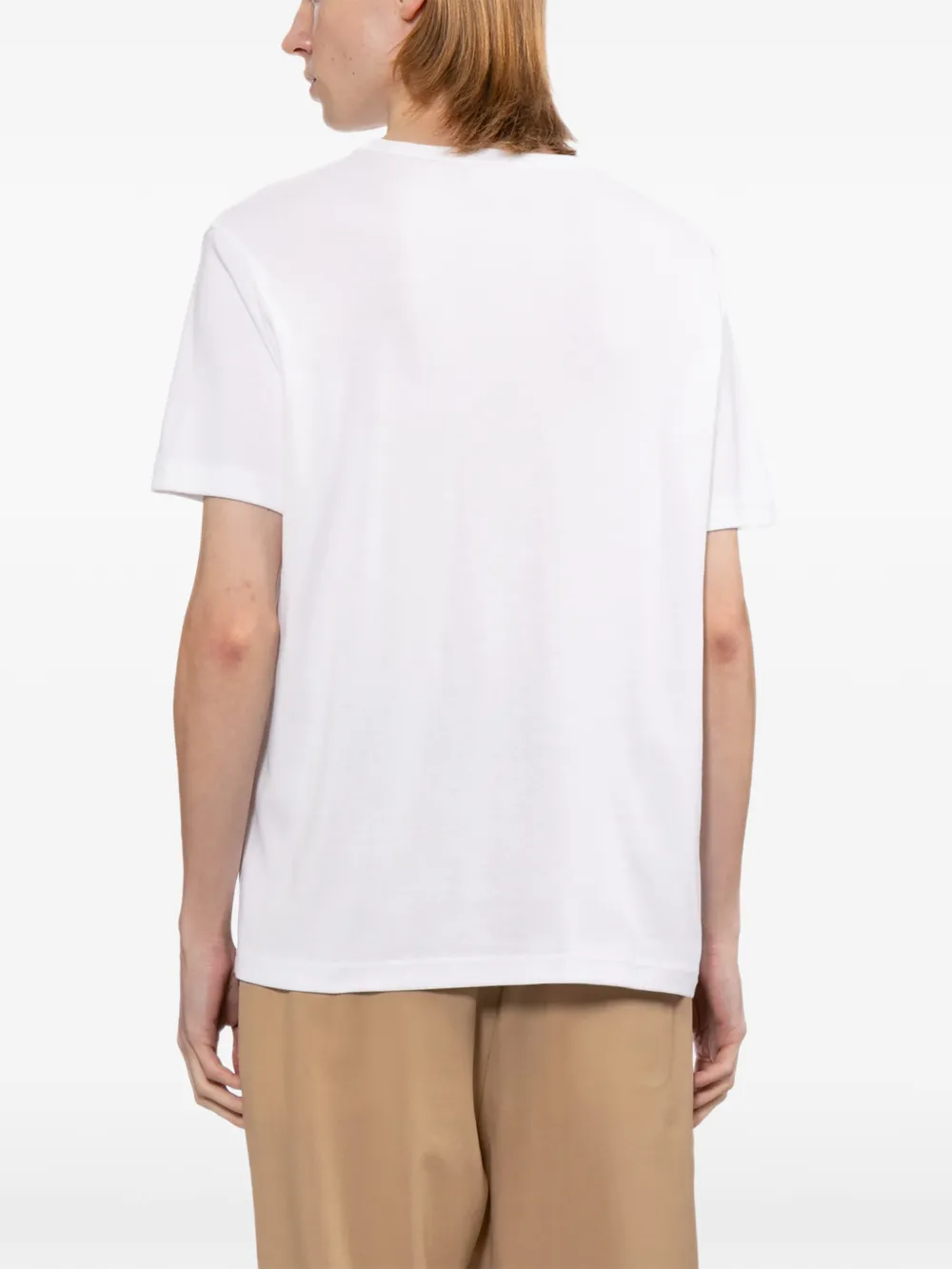 A.P.C. T-shirt met ronde hals Wit