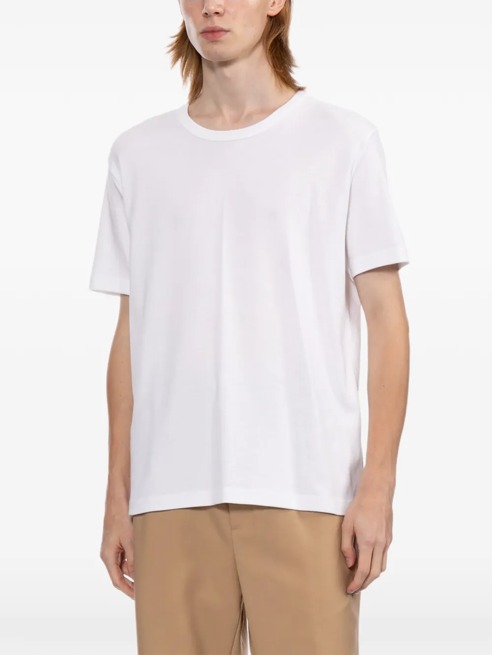 A.P.C. T-shirt met ronde hals Wit