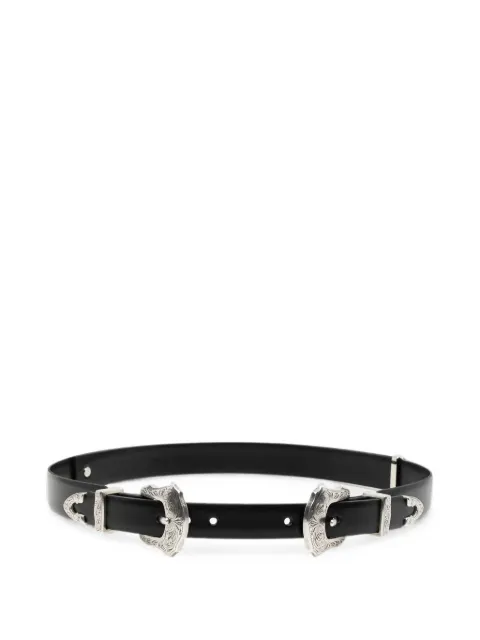 Toga double buckle belt