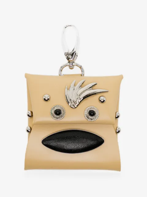 Toga porte-monnaie en cuir à ornements