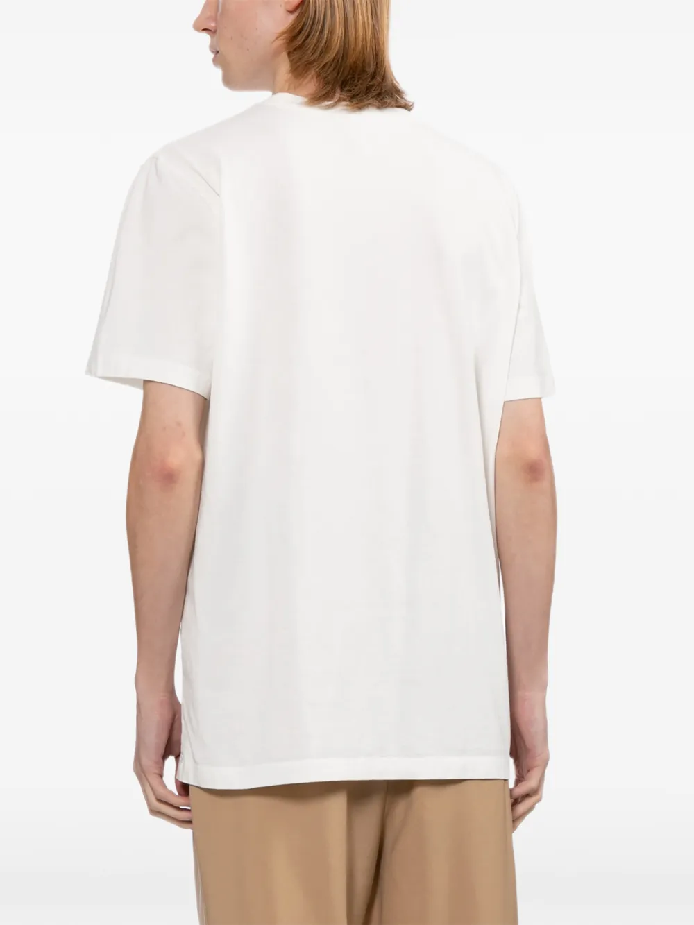 A.P.C. Rue Madame T-shirt met logo Wit