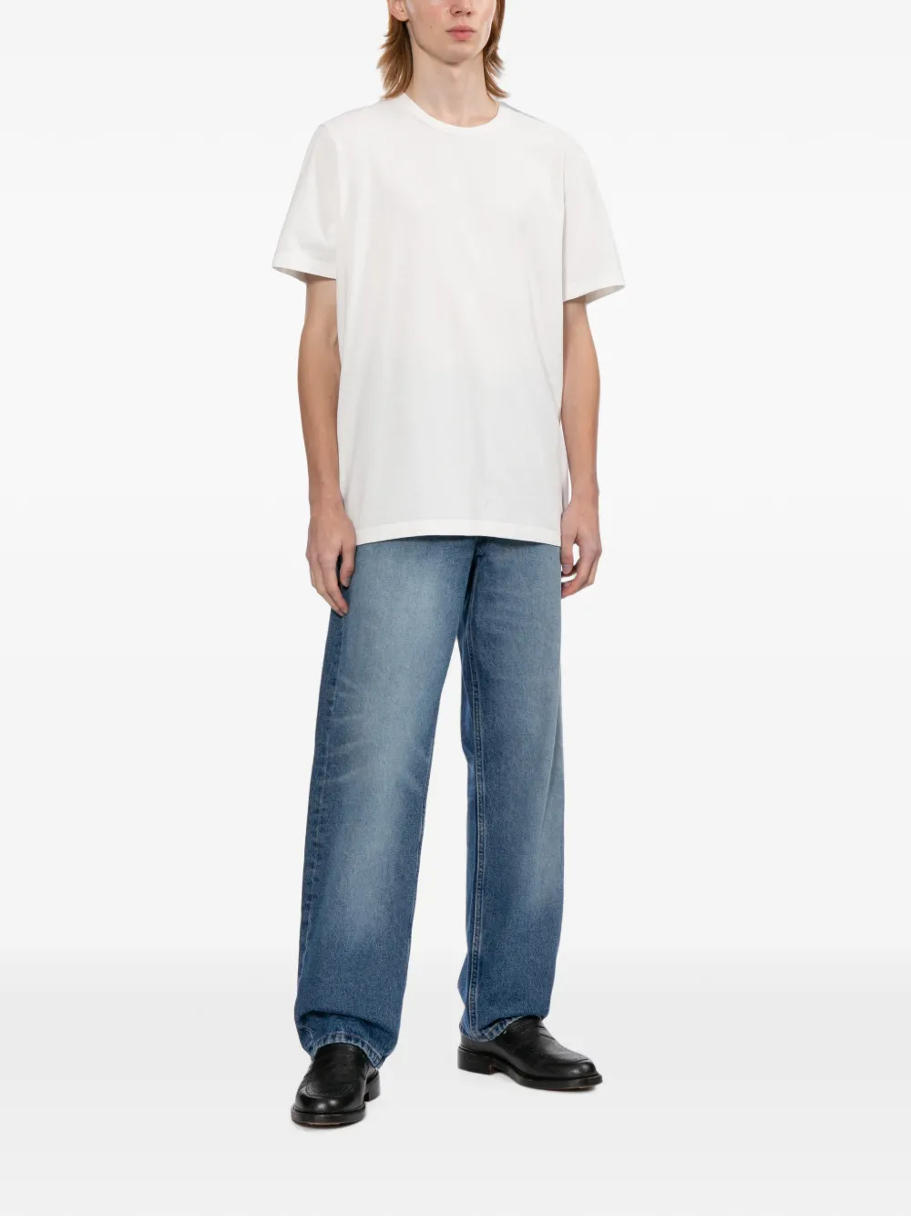 A.P.C. T-shirt met logoprint Wit