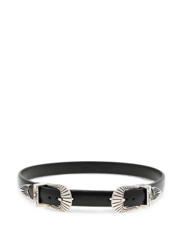 TOGA DOUBLE BUCKLE BANGLE ブラック 36953475_69665549_600.jpg