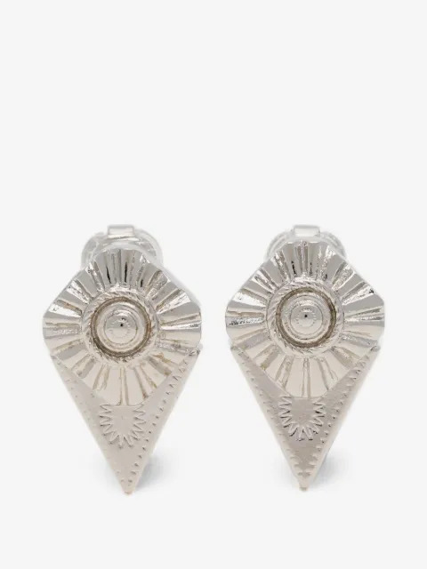 Toga aretes con detalles en relieve