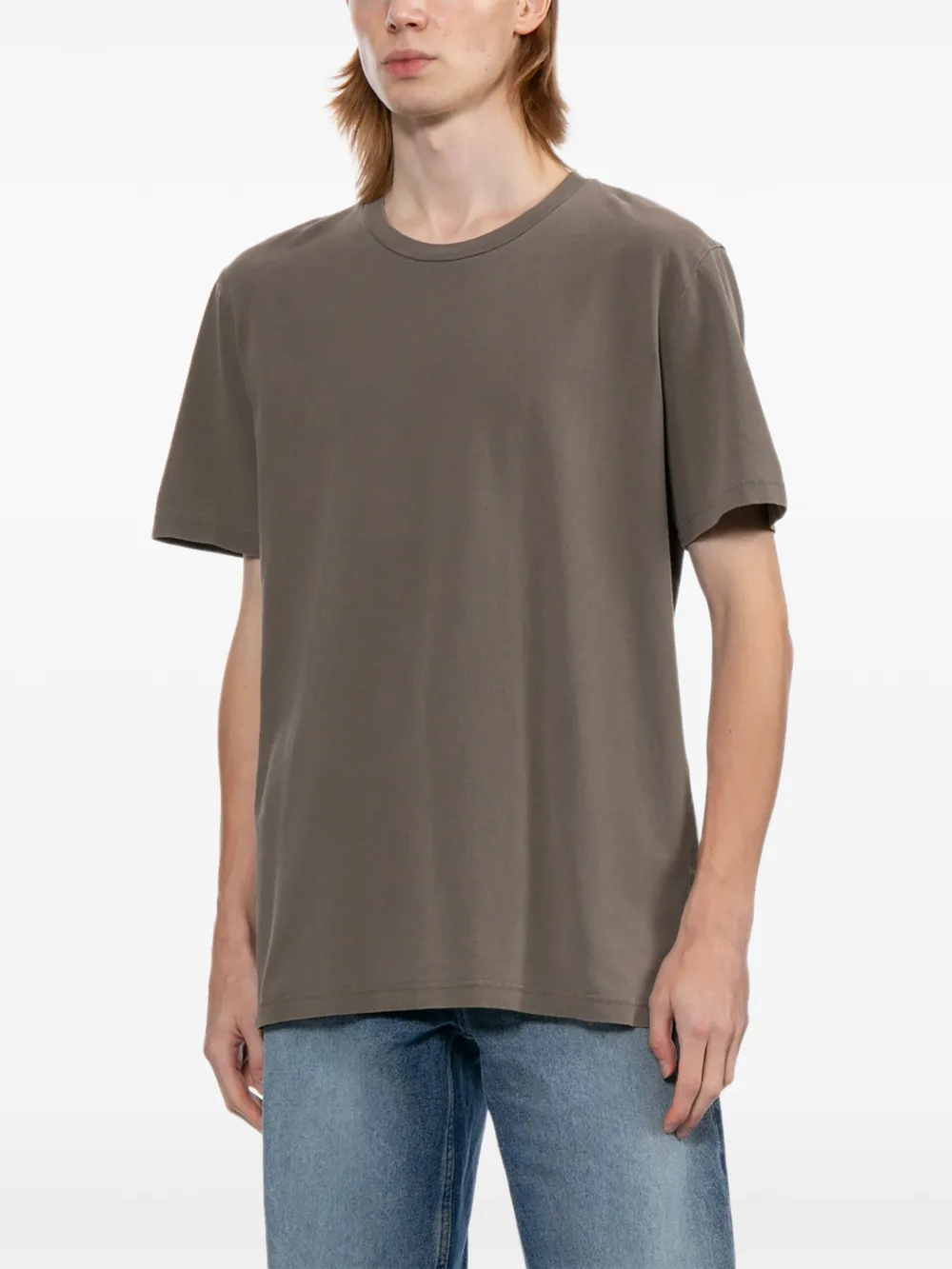 A.P.C. T-shirt met ronde hals Grijs