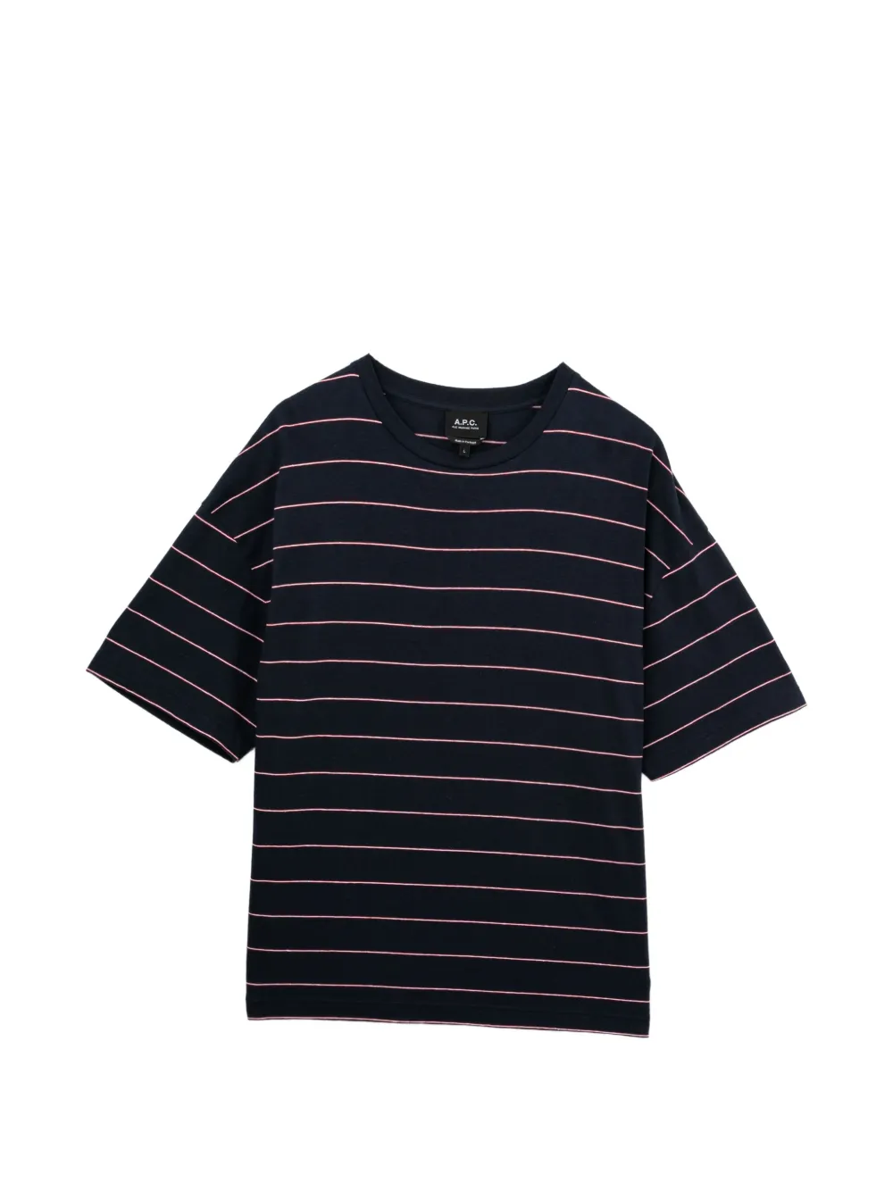 A.P.C. striped short-sleeve T-shirt