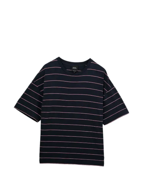 A.P.C. striped short-sleeve T-shirt