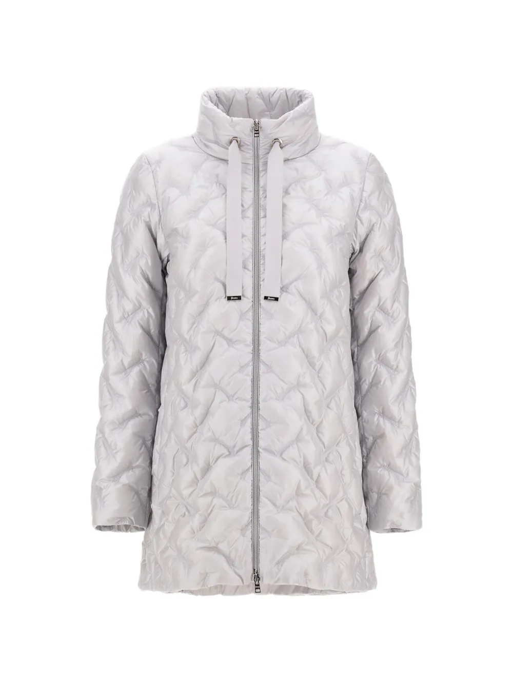 Herno A-shape quilted coat - Grigio