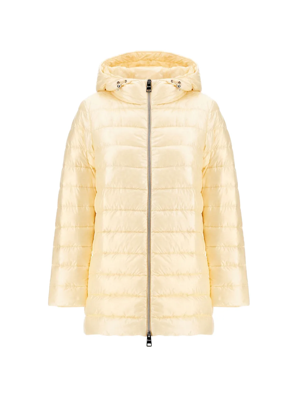 Herno A-shape quilted coat - Giallo