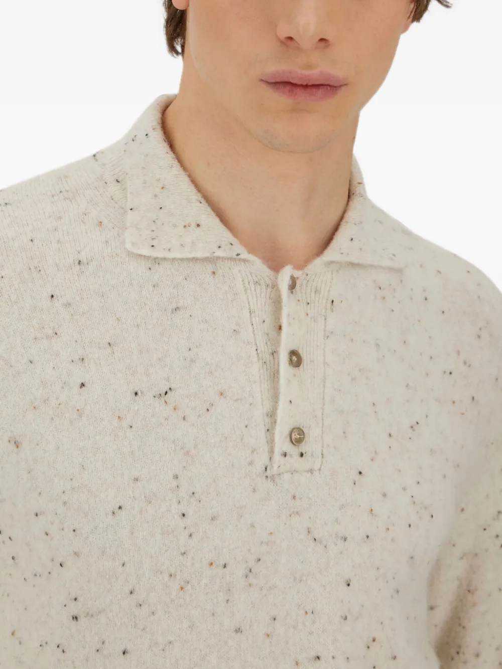Herno Resort trui met polokraag Beige