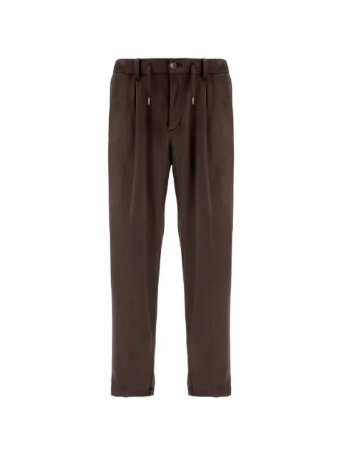 Herno pantalones con cordones en la pretina