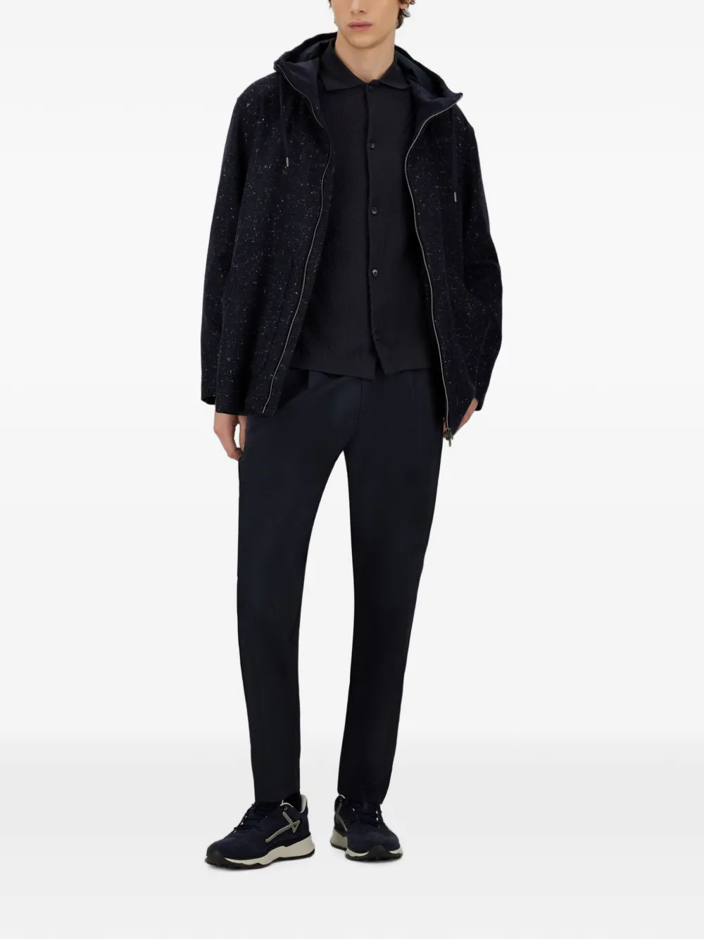 Herno Resort broek met trekkoord Blauw