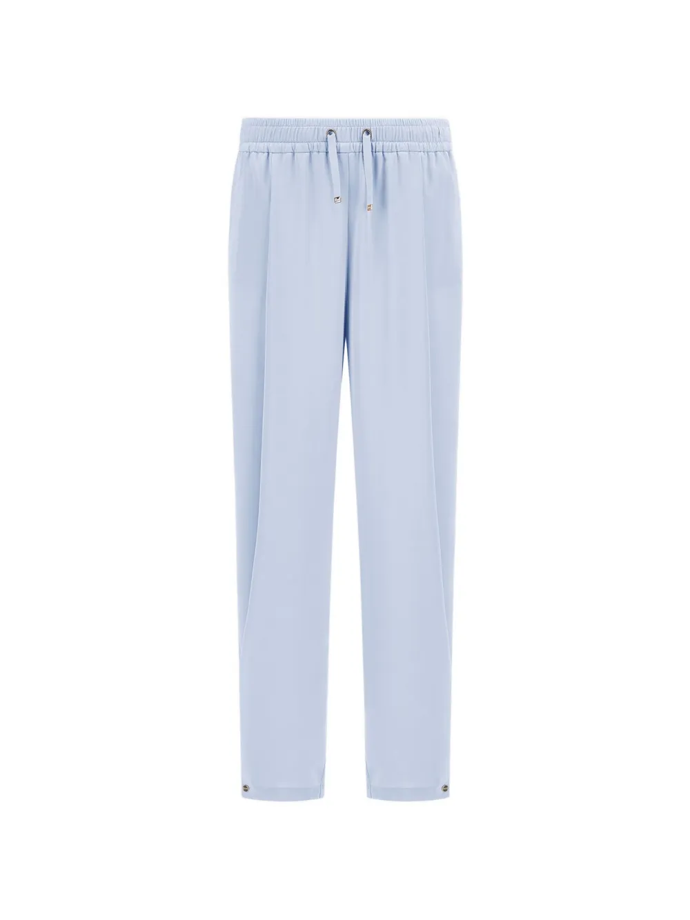 Herno Resort satin-finish straight trousers - Blu