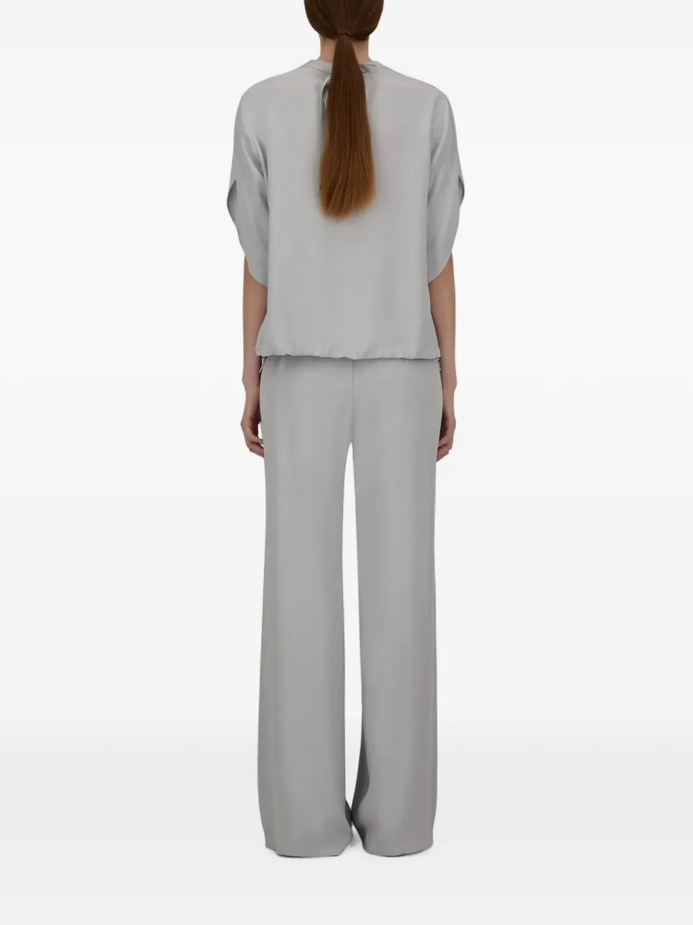 Herno Resort straight broek Grijs