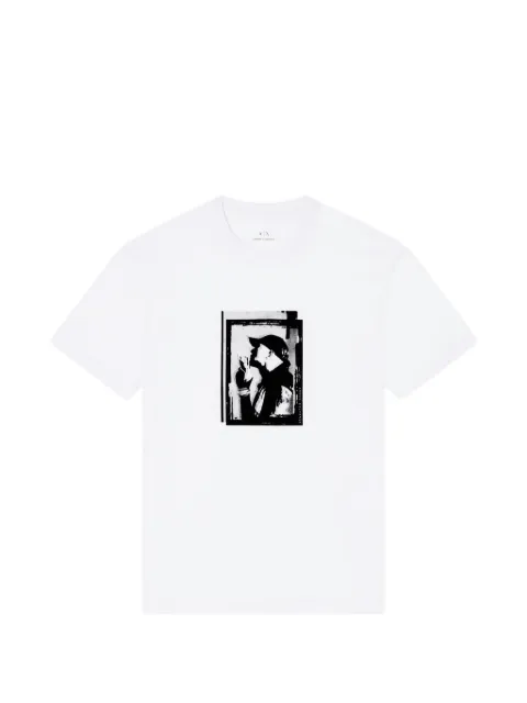 Armani Exchange graphic-print T-shirt