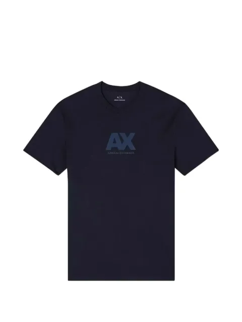 Armani Exchange logo-print cotton T-shirt