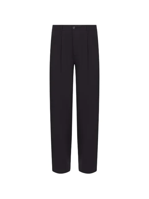 Giorgio Armani pantalones rectos con pinzas