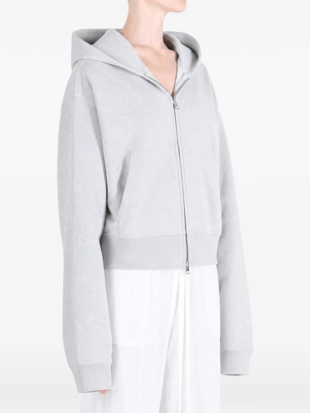 Alexander Wang Hoodie met rits Grijs