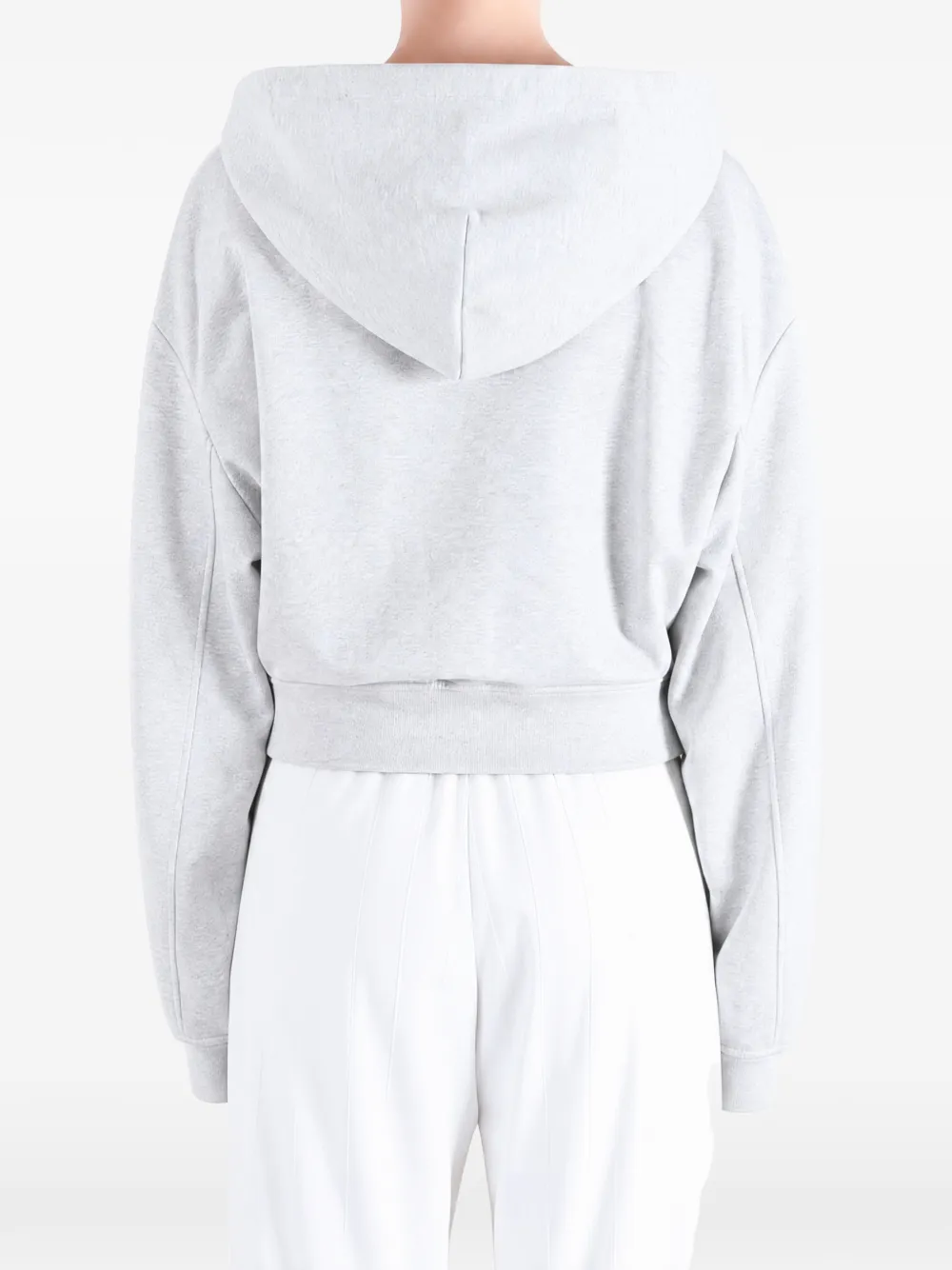 Alexander Wang Hoodie met rits Grijs
