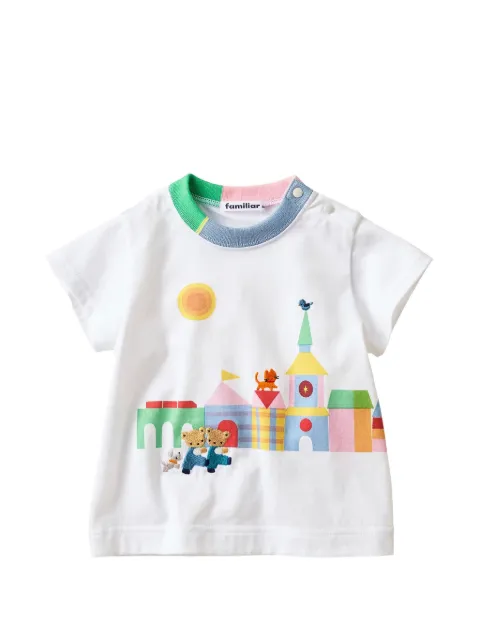 familiar t-shirt à imprimé graphique