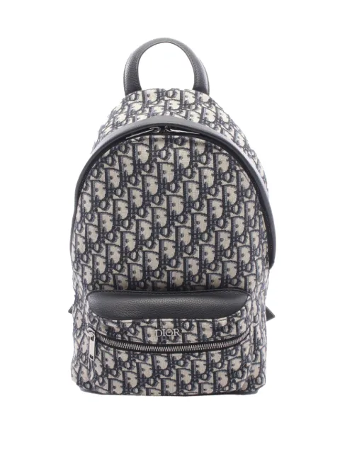 Christian Dior Pre-Owned 2019-2026 Oblique Canvas Rider backpack