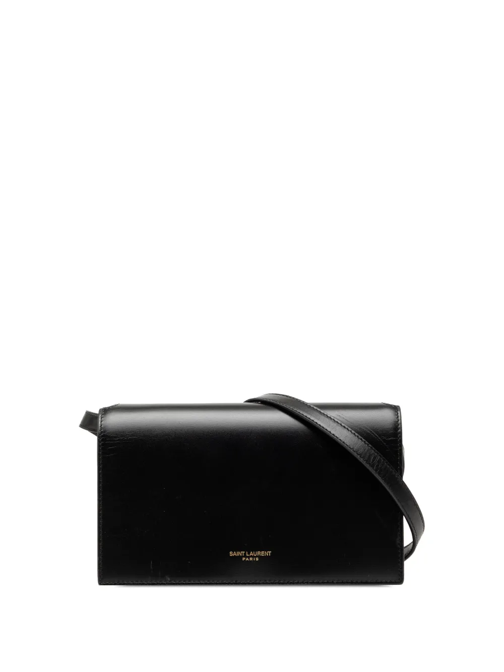 Saint Laurent Pre-Owned Borsa a tracolla Smooth in pelle di vitello 2023 - Nero