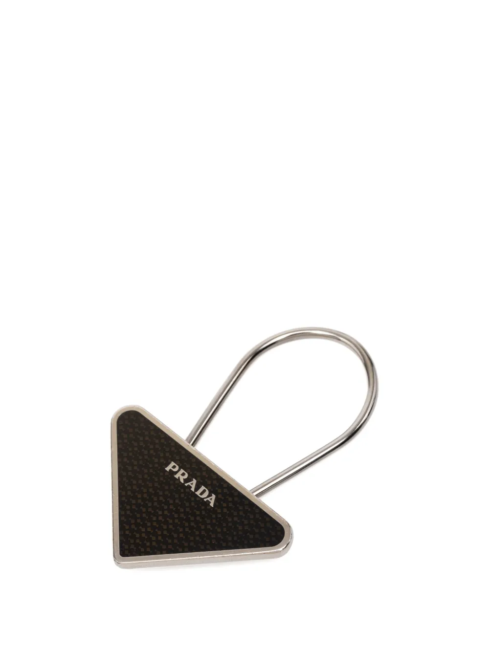 Prada Pre-Owned Portachiavi con logo 2010-2026 - Argento