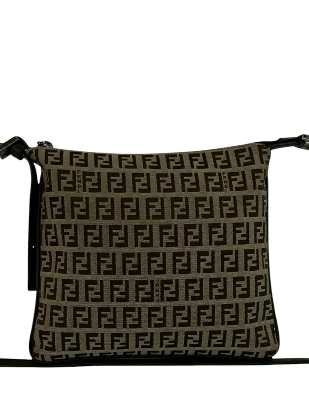Fendi Pre-Owned Borsa a tracolla in tela con motivo Zucchino 1990-2010 - Toni neutri