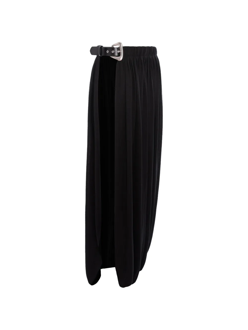 Seen Users belted pleated skirt - Schwarz