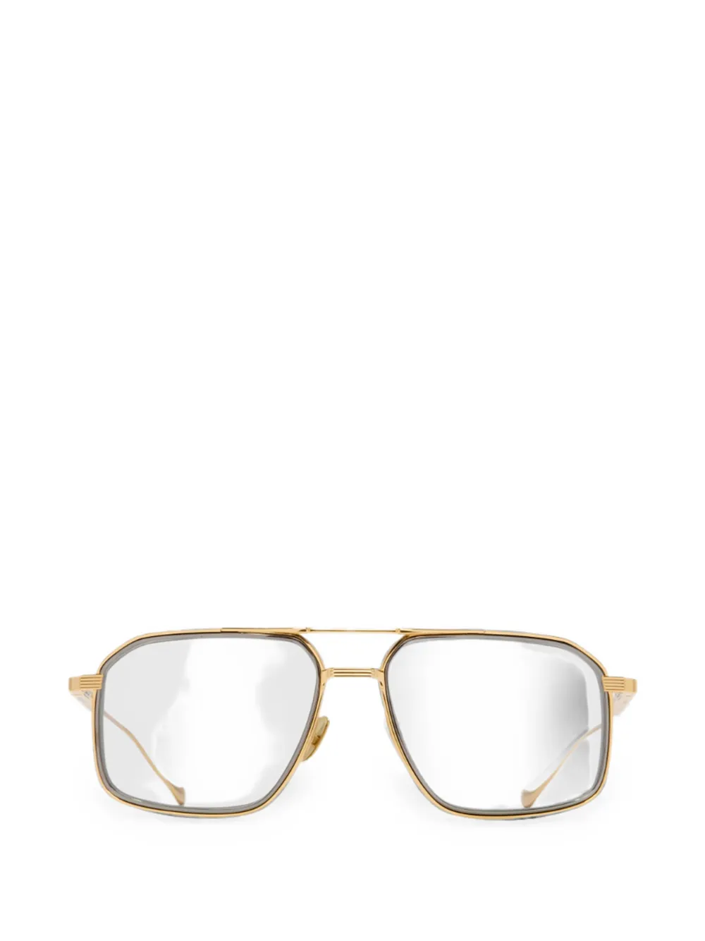 Cutler & Gross 1971 pilot-frame glasses - Oro