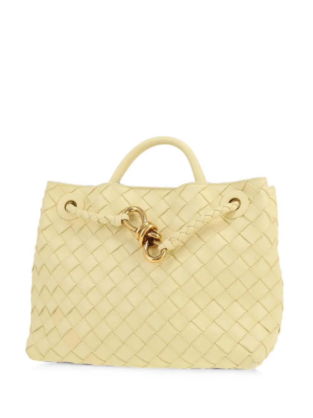 Bottega Veneta Pre-Owned 2020s Andiamo Intrecciato handbag - Toni neutri