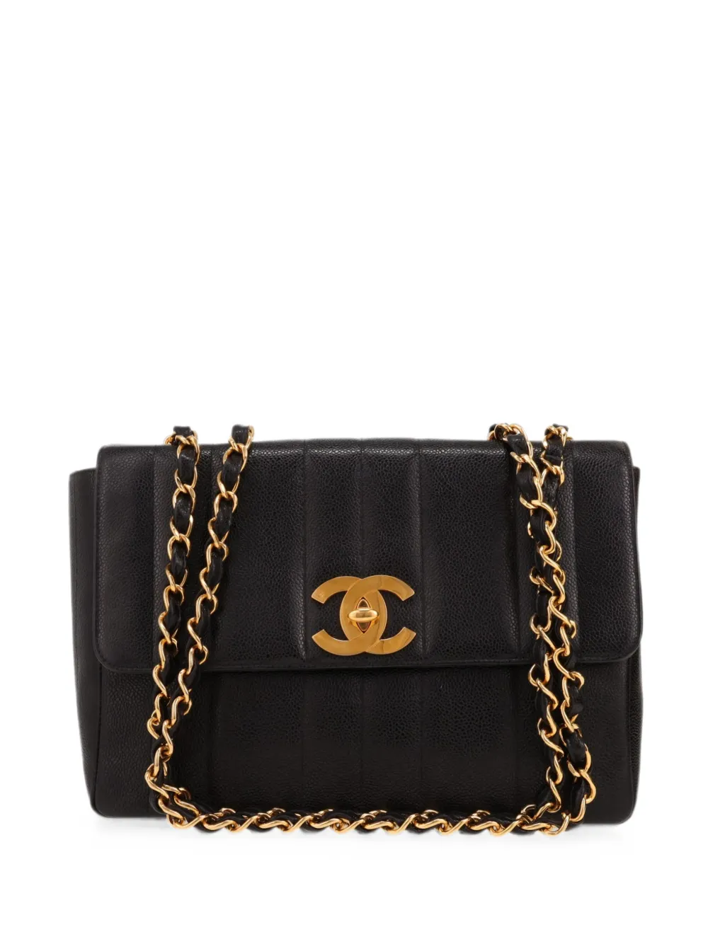 CHANEL Pre-Owned 1996 Jumbo Timeless shoulder bag - Nero