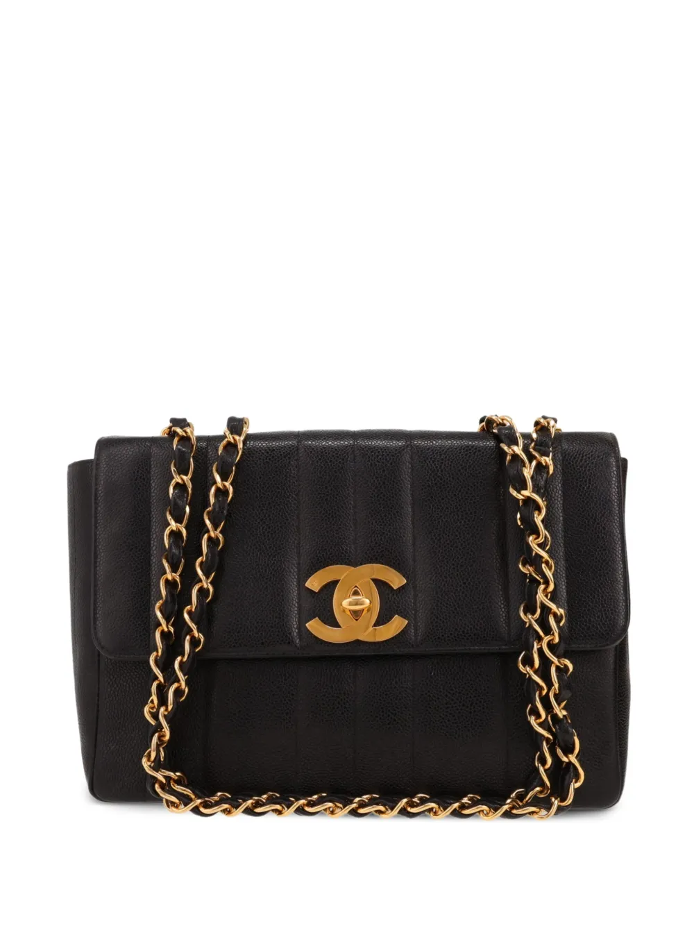 CHANEL Pre-Owned 1996 Jumbo Timeless shoulder bag - Nero