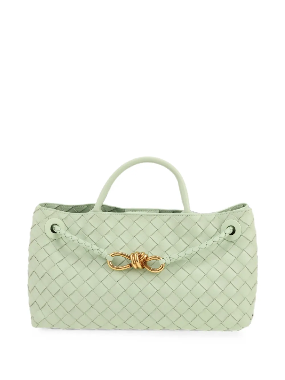 Bottega Veneta Pre-Owned 2020s Andiamo East-West two-way handbag - Verde