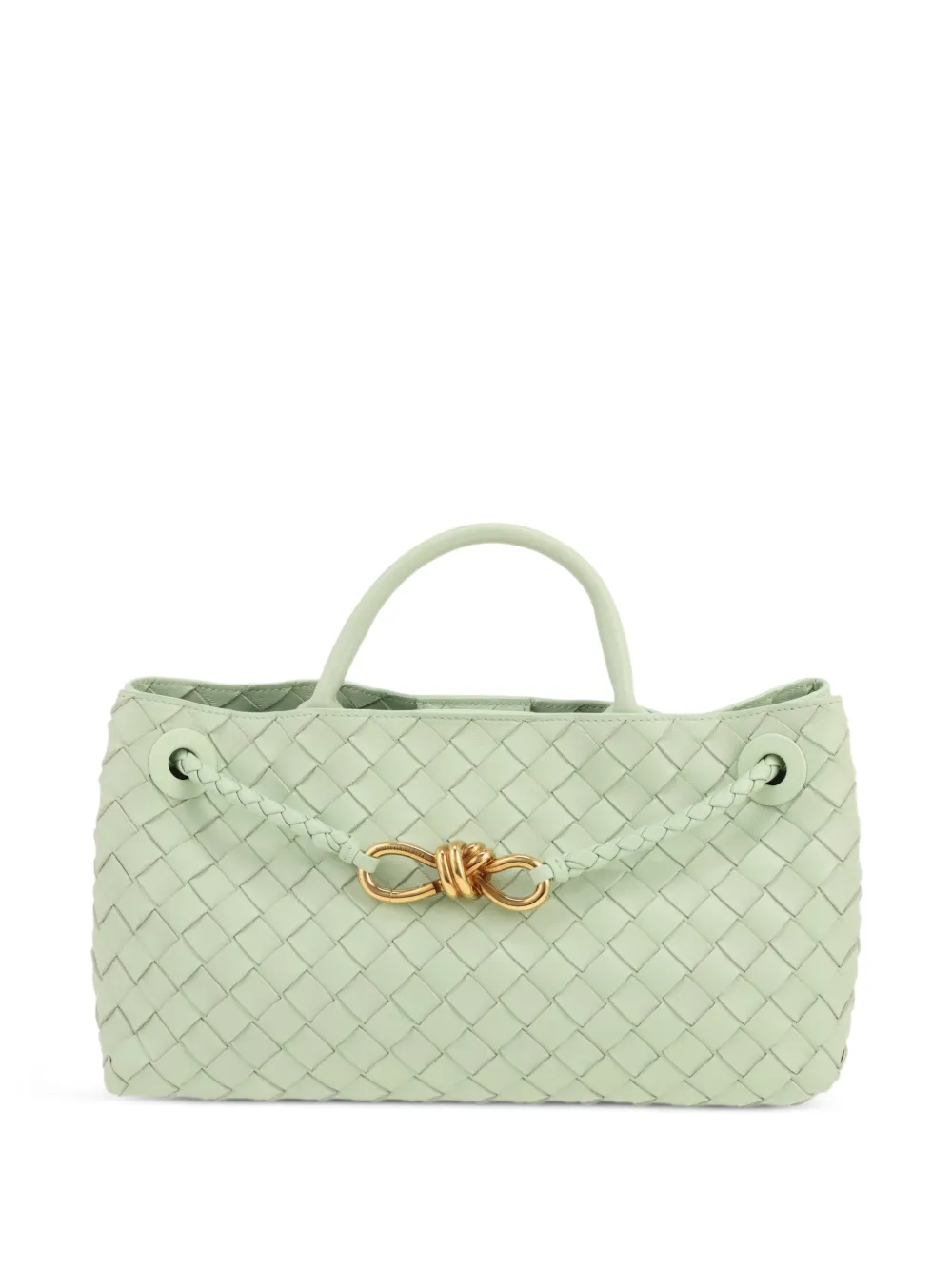 Bottega Veneta Pre-Owned 2020s Andiamo East-West two-way handbag - Grün