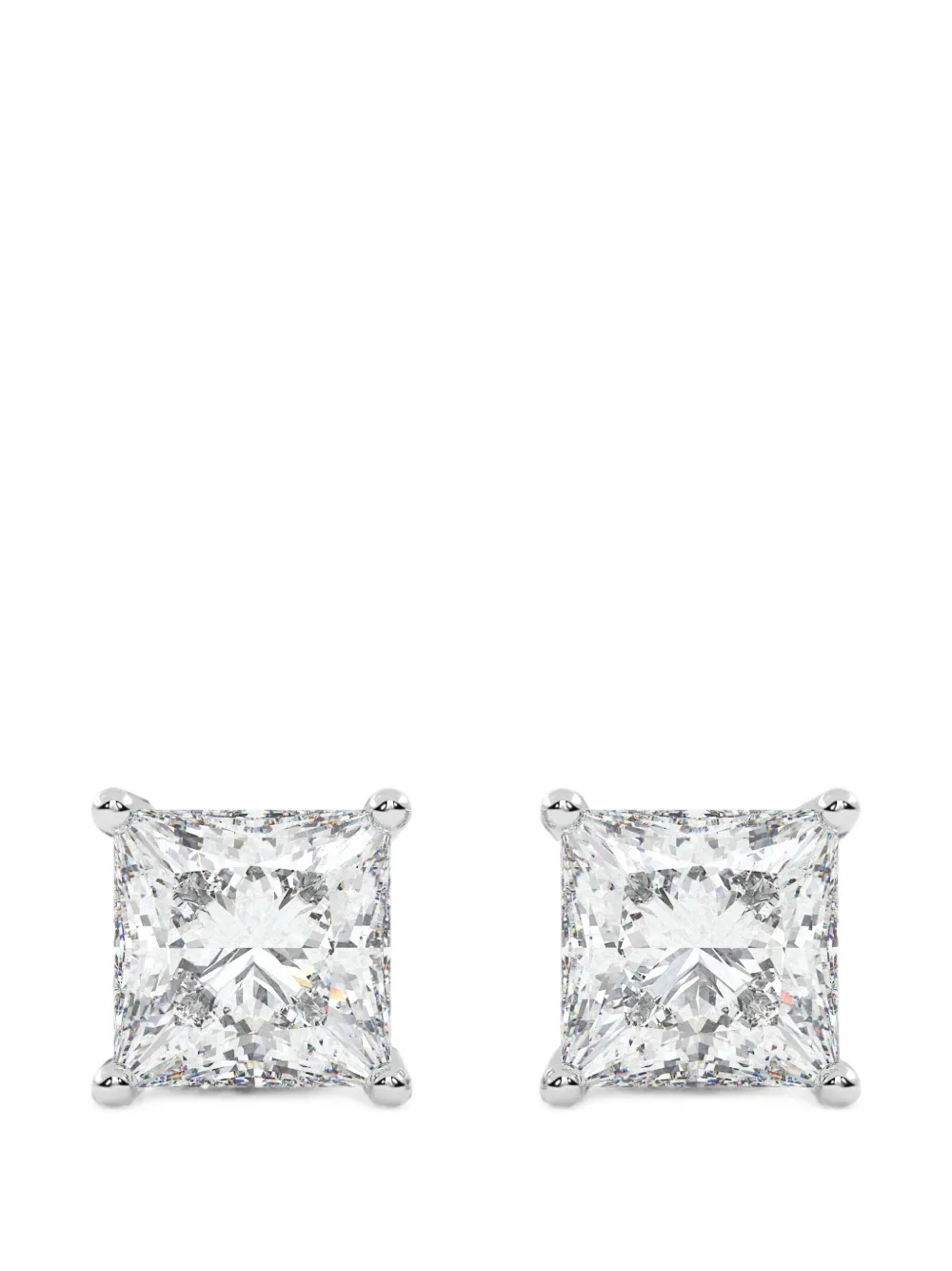 Diamond Essentials diamond stud earrings - Argento