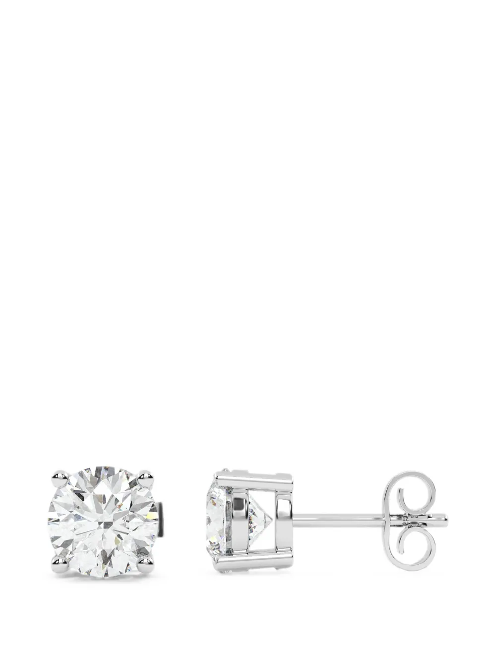 Diamond Essentials lab-grown diamond earrings - Argento