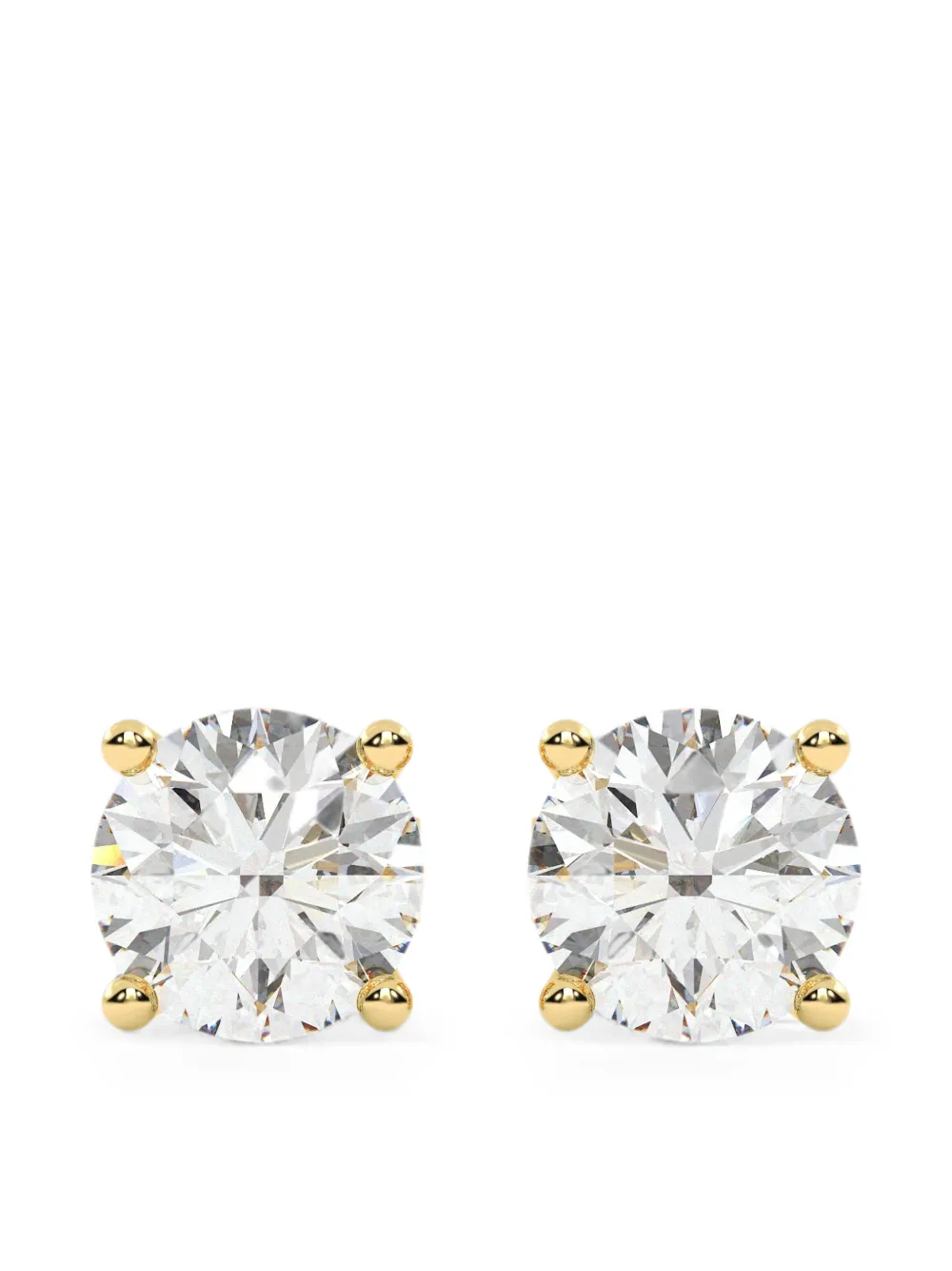 Diamond Essentials diamond stud earrings - Oro