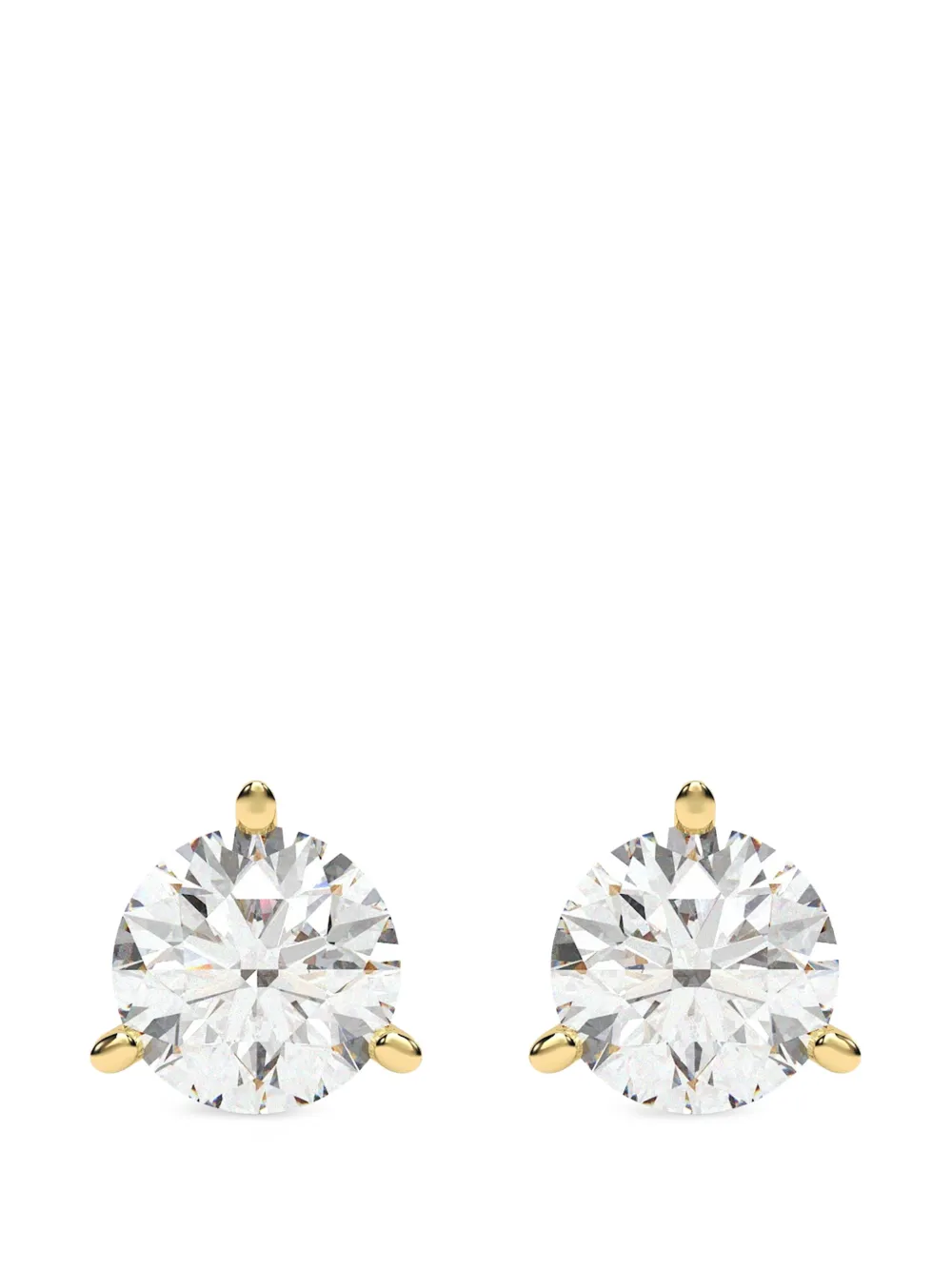 Diamond Essentials lab-grown diamond stud earrings - Oro