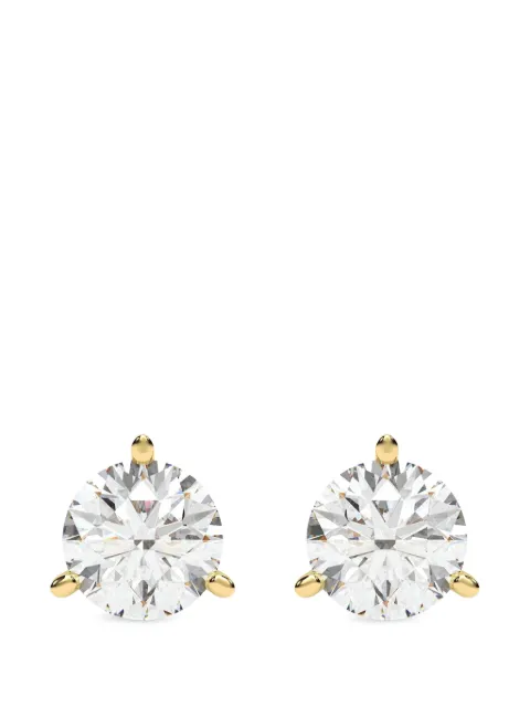 Diamond Essentials puces d'oreilles serties de diamants de synthèse