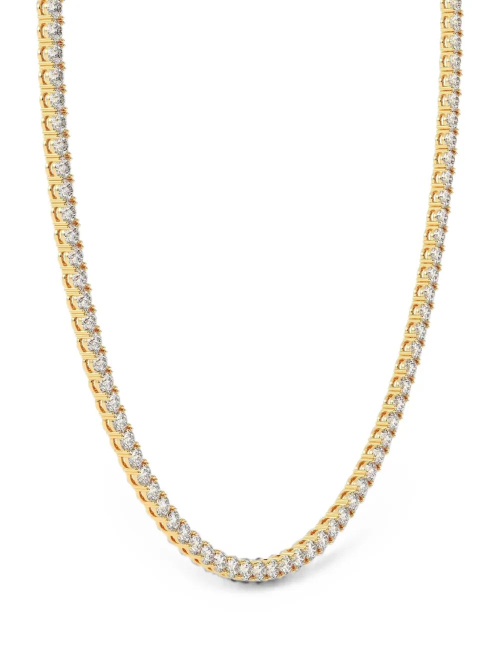 Diamond Essentials diamond tennis necklace - Gold