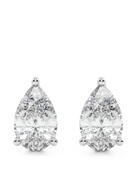 Diamond Essentials pear-cut diamond earrings