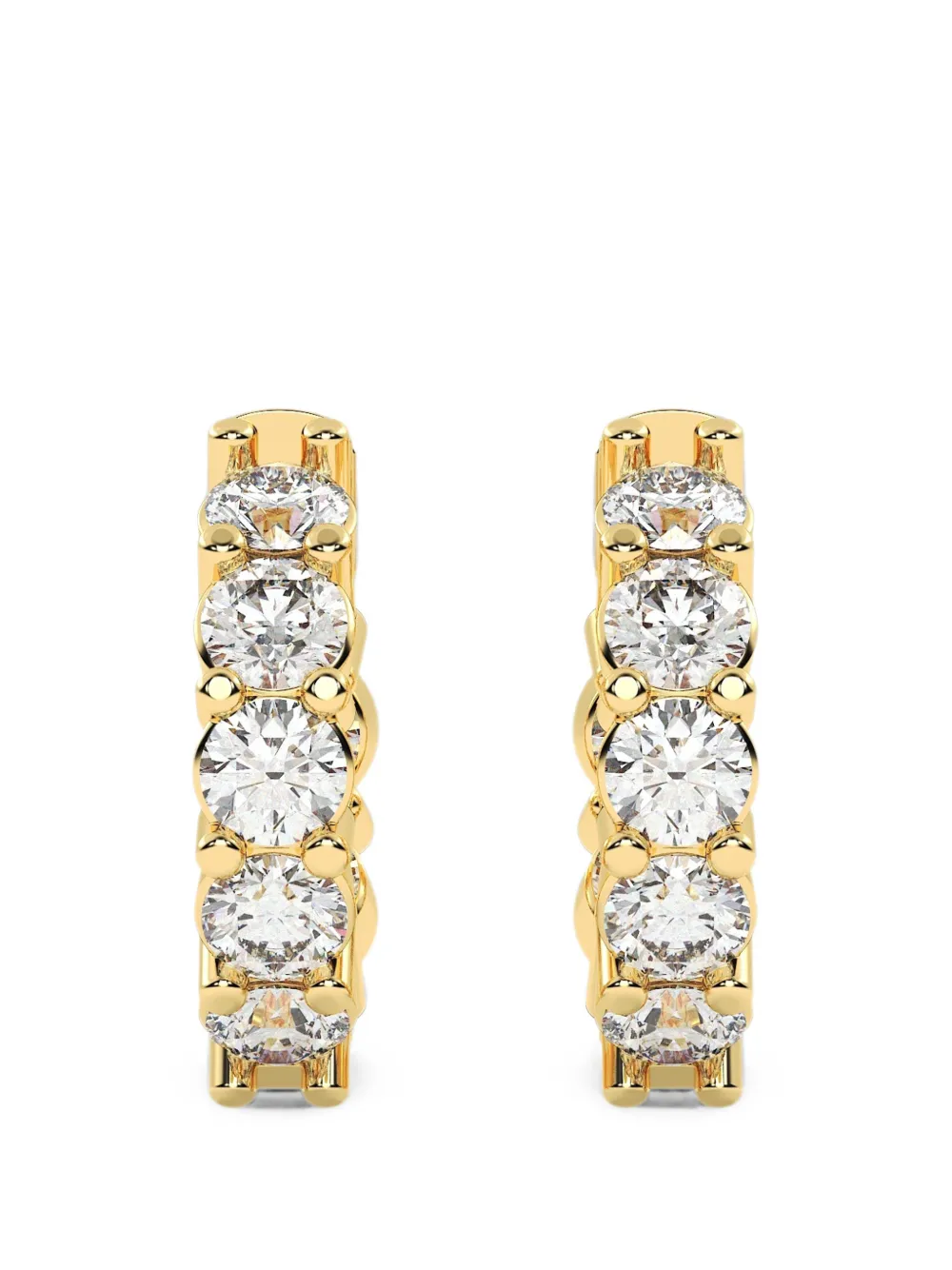 Diamond Essentials diamond hoop earrings - Oro