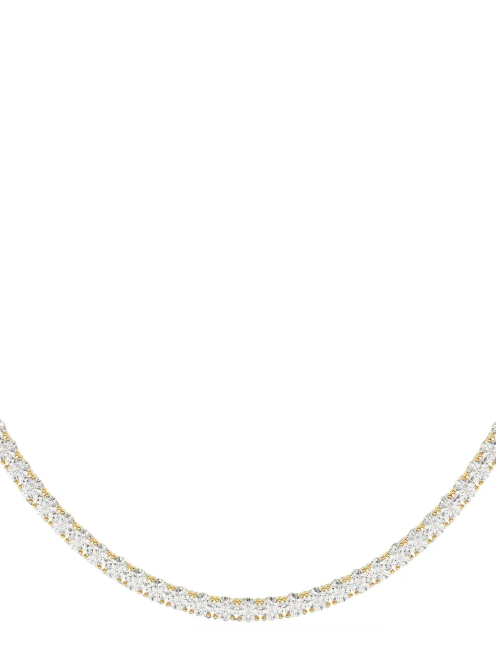 Diamond Essentials diamond tennis necklace - Gold