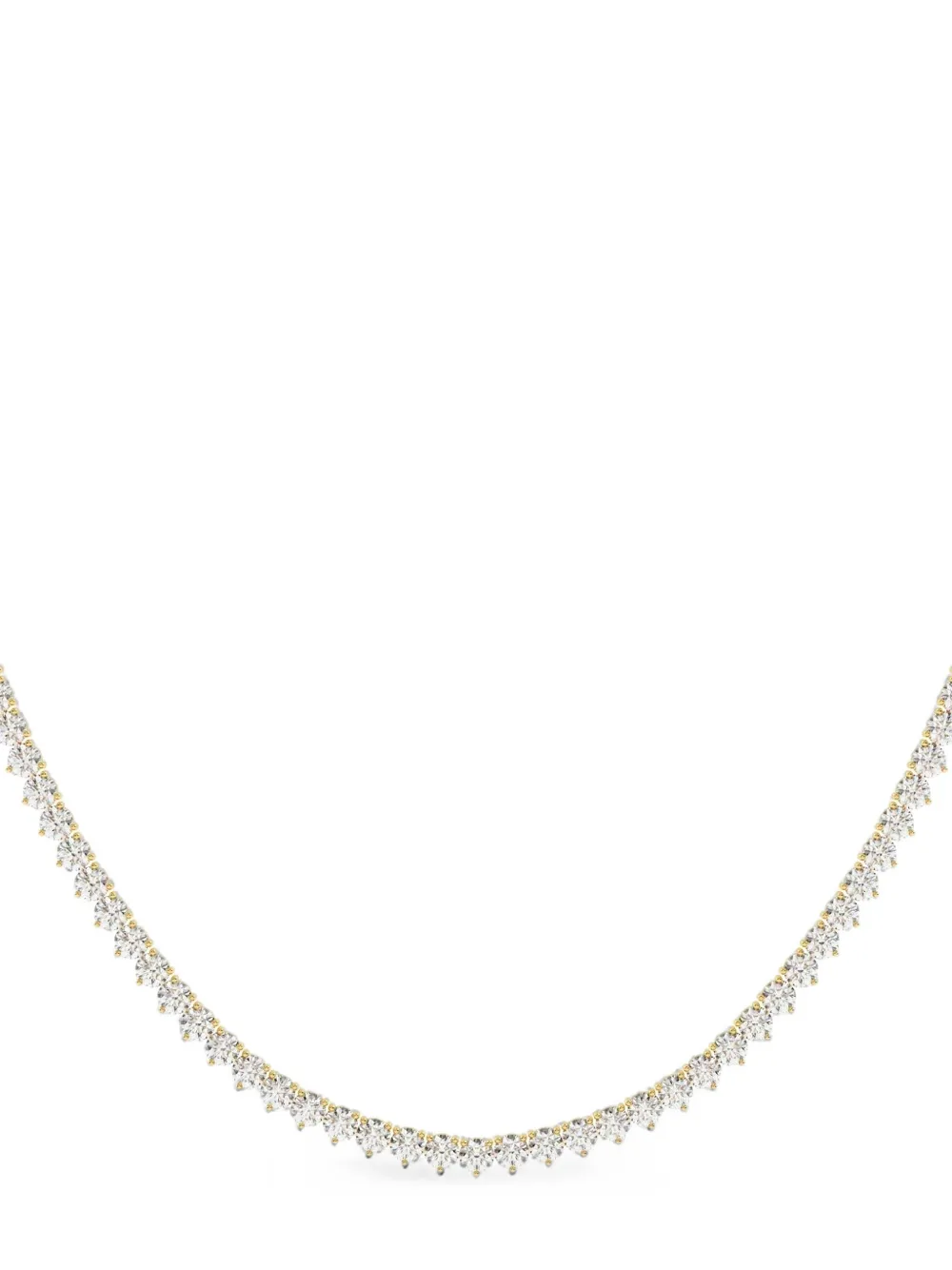 Diamond Essentials diamond tennis necklace - Gold