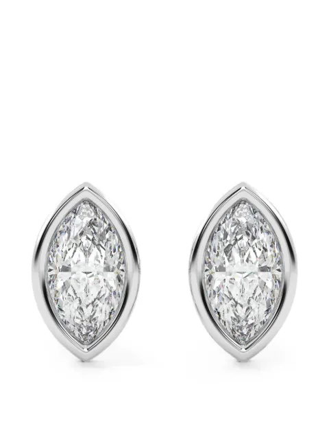 Diamond Essentials lab-grown diamond solitaire earrings