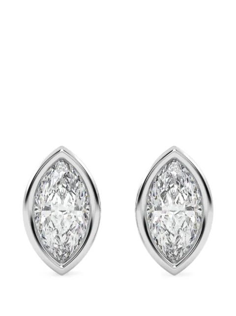 Diamond Essentials boucles d'oreilles serties de diamants de synthèse