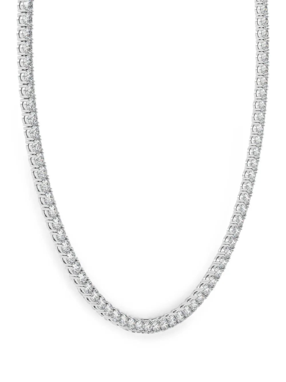 Diamond Essentials lab-grown diamond necklace - Argento