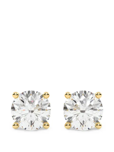 Diamond Essentials lab-grown diamond solitaire earrings